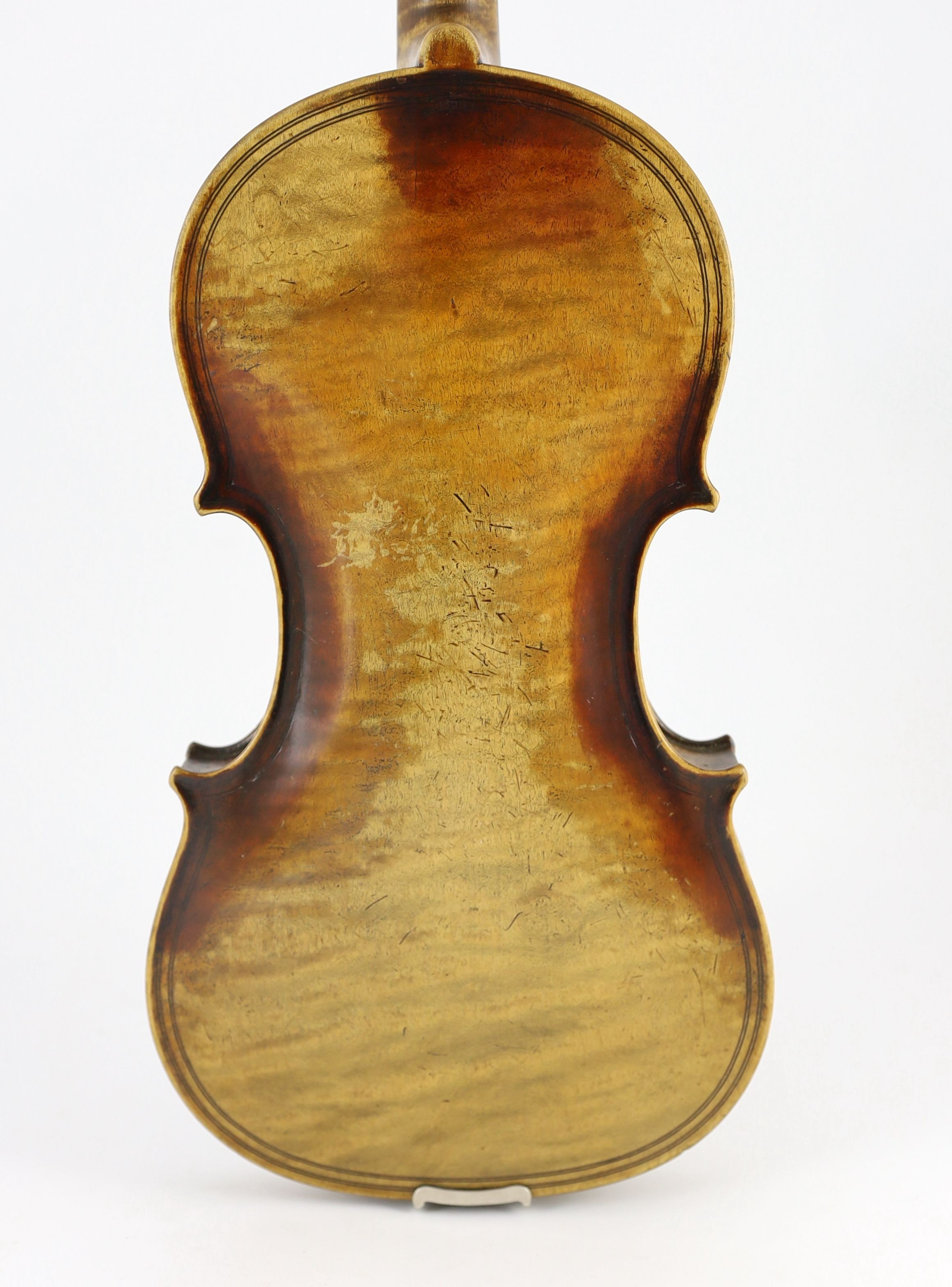 A Louis Lowendall Maggini violin, label inscribed and dated 1884, cased